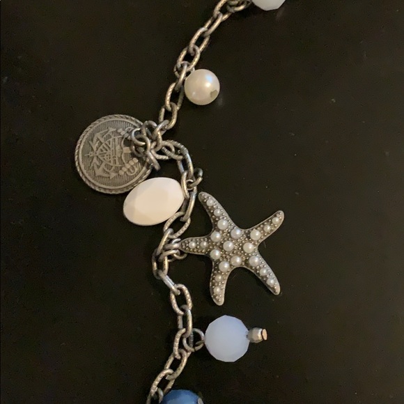 Silver Nautical Theme Necklace - Picture 3 of 3